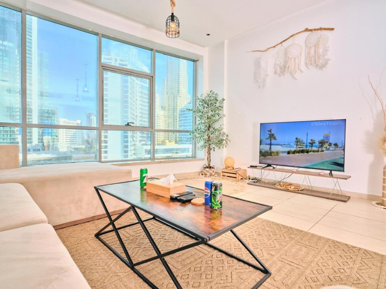 Wonderful Two Bed Room With Full Marina View Dubai Esterno foto