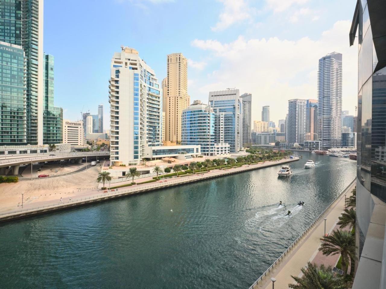 Wonderful Two Bed Room With Full Marina View Dubai Esterno foto