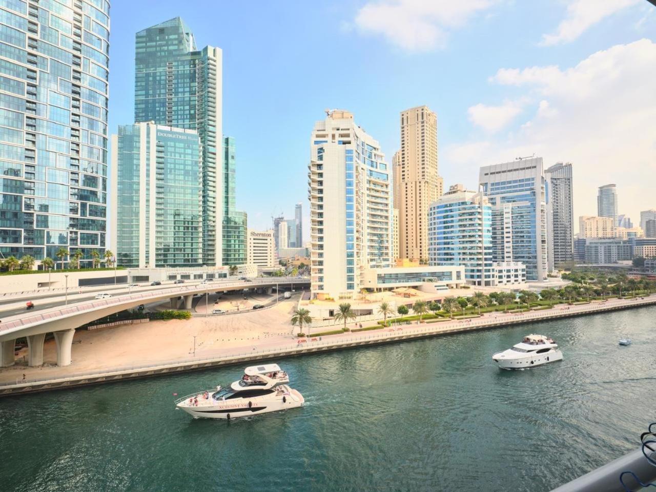 Wonderful Two Bed Room With Full Marina View Dubai Esterno foto
